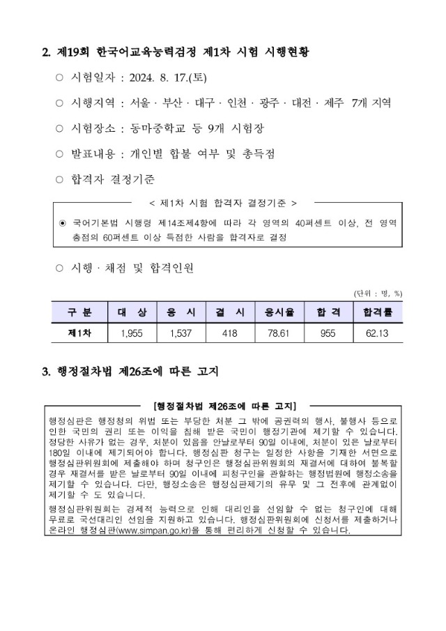 2024년도 제19회 한국어교육능력검정 제1차 시험 합격자 공고_2.jpg